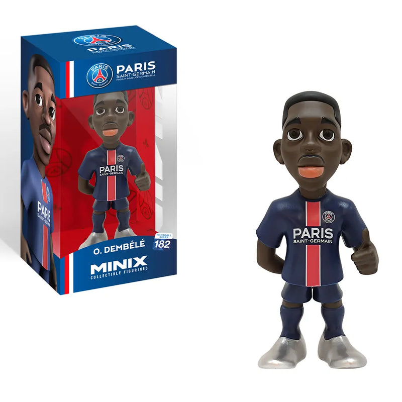 Minix 12cm Football Player Figurine – Ousmane Dembélé – Paris Saint-Germain