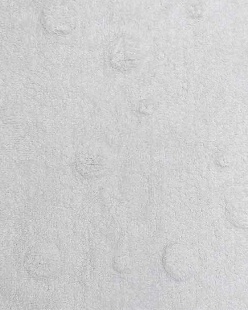 Tapis Rectangulaire Conton Ronda 120x160 cm Un Amour de Tapis - Blanc
