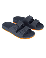Cacatoès Sandales Brasilia Fluo Teen - Bleu & Orange