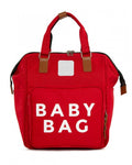BAGmori Sac à langer Baby Bag Backpack - Rouge