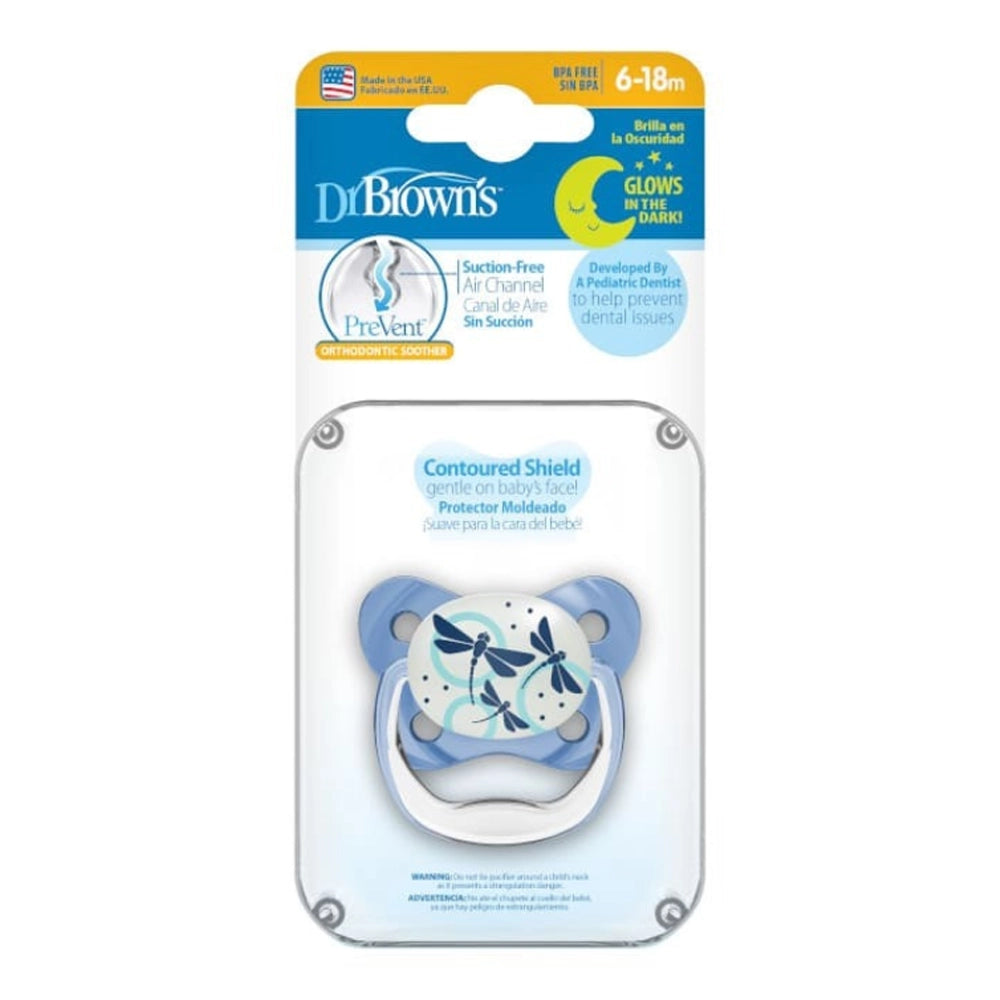 Dr. Brown's Sucette Glow in the Dark Stage2 6-18M
