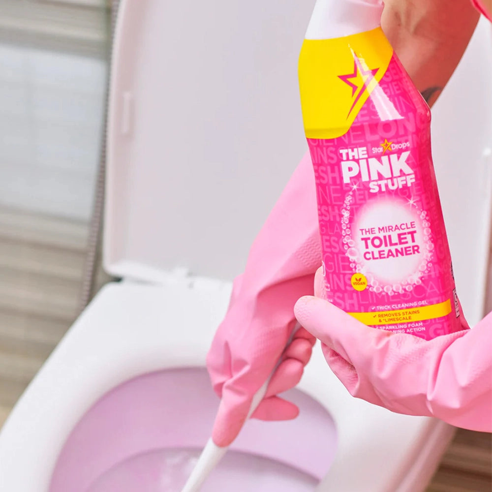 The Pink Stuff Gel Nettoyant Miracle pour Toilettes - 750ml