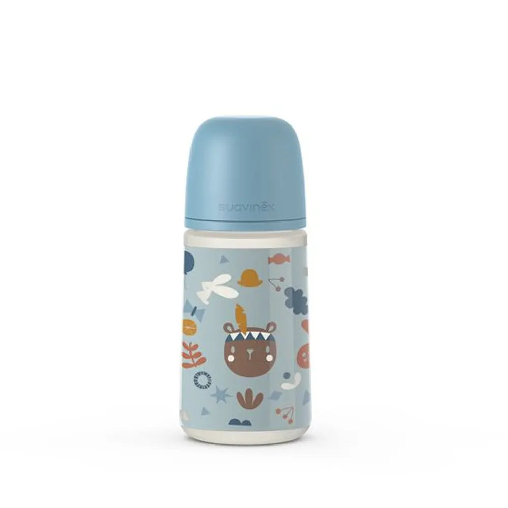 Suavinex Baby Bottle with SX Pro Teat Blue - 270 ml