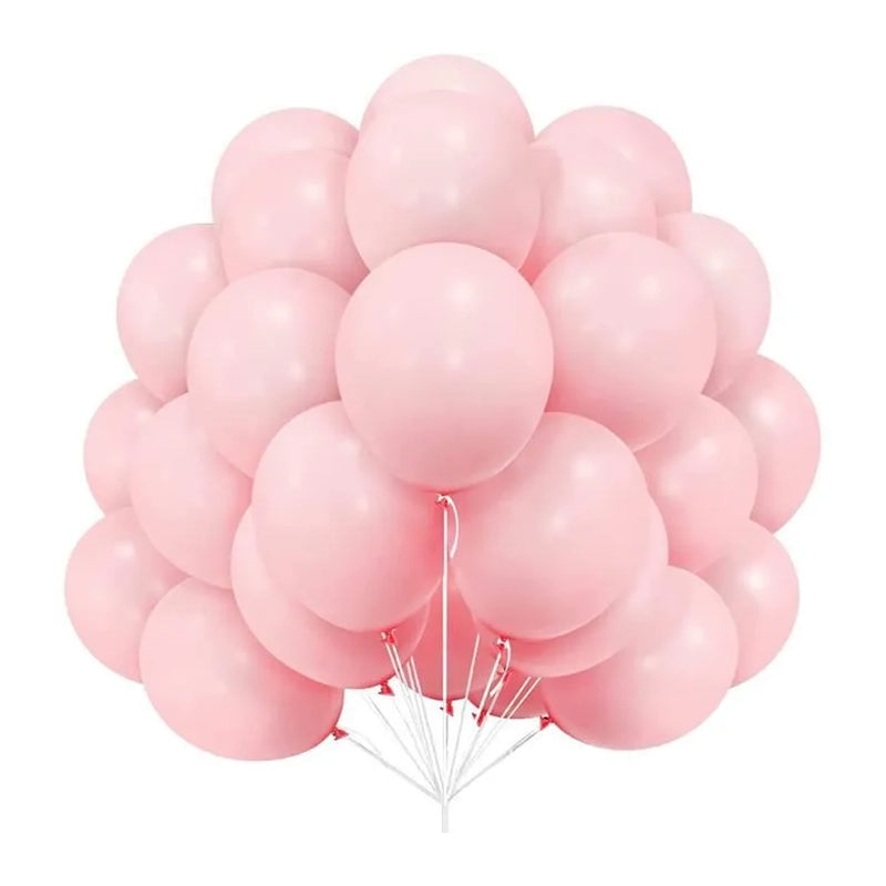 100-Pack Party Balloons - Baby Pink