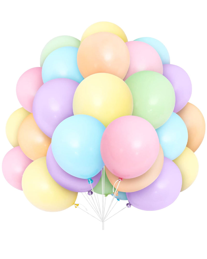 Set de 100 globos - Colores Pastel