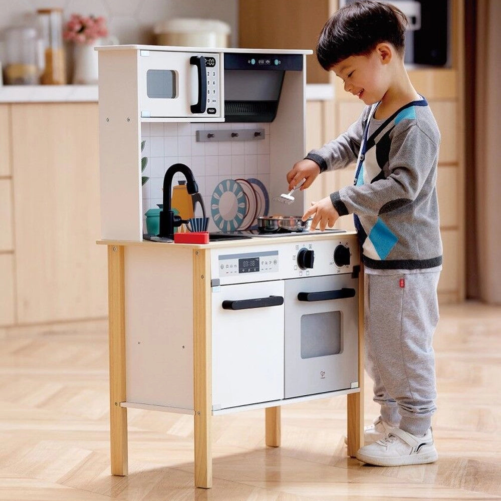 Hape Cuisine Moderne Interactive en Bois 3-8A