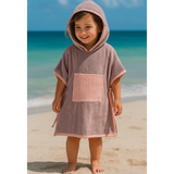 Babymat Poncho de Plage - Rose