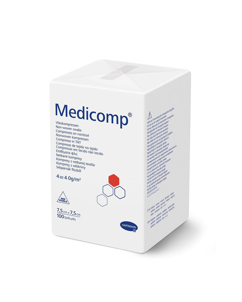 Hartmann Medicomp® S 40 Non-woven Non-Sterile Compresses 7.5x7.5cm