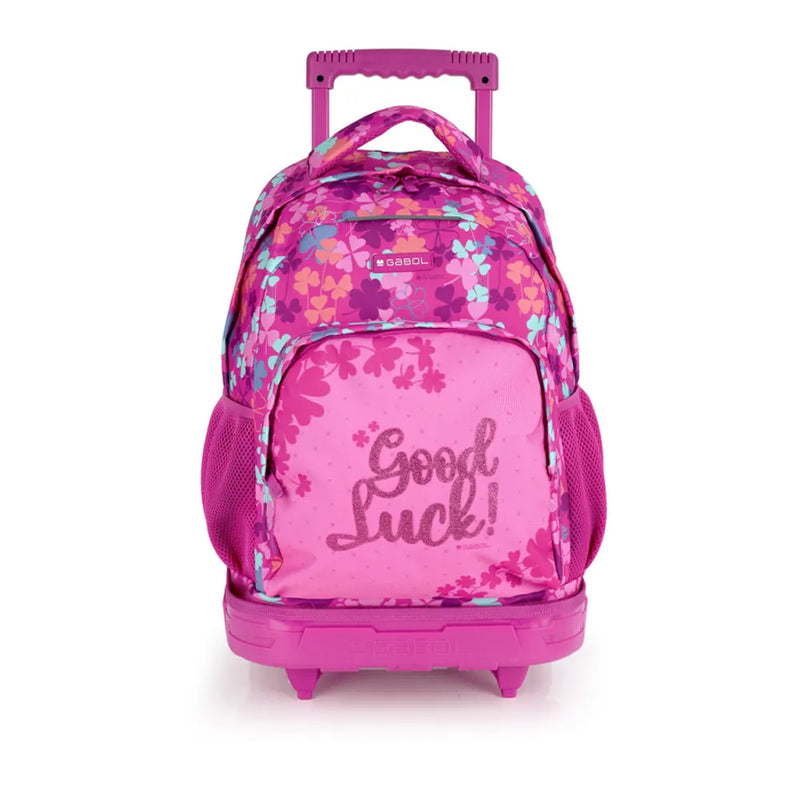 Gabol CLOVER – Mochila con Ruedas Desmontables Infantil