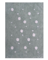 Tapis Rectangulaire Conton Ronda 120x160 cm Un Amour de Tapis - Gris