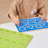 Viga Toys Pre-Writing Tracing Board Numbers - 3Y+