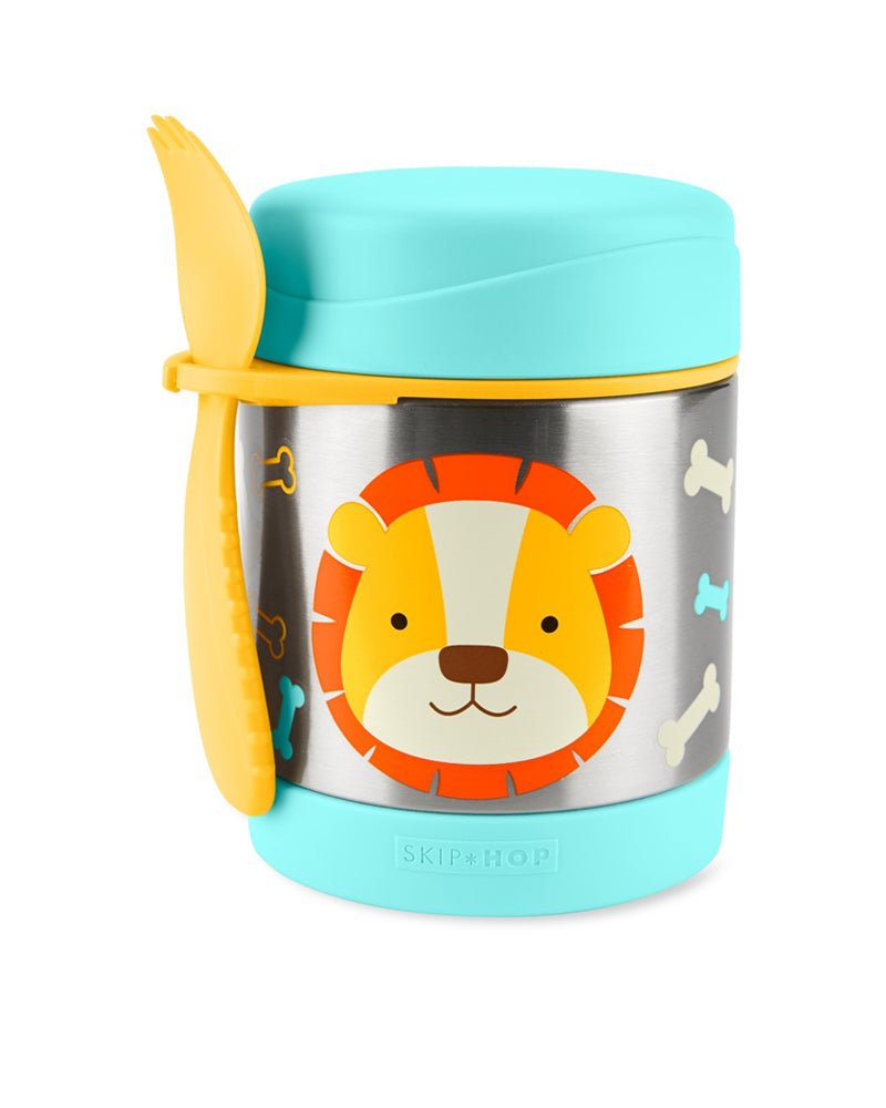 Skip Hop Zoo Stainless Steel Insulated Food Jar 325ml - Lion
