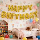 Kit Ballons Aluminium HAPPY BIRTHDAY - 40cm