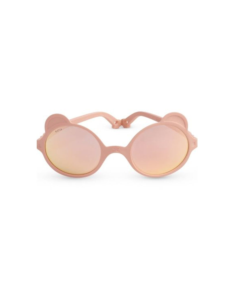 ki ET LA Lunettes Sun 1-2 ans Ours - Rose Pèche