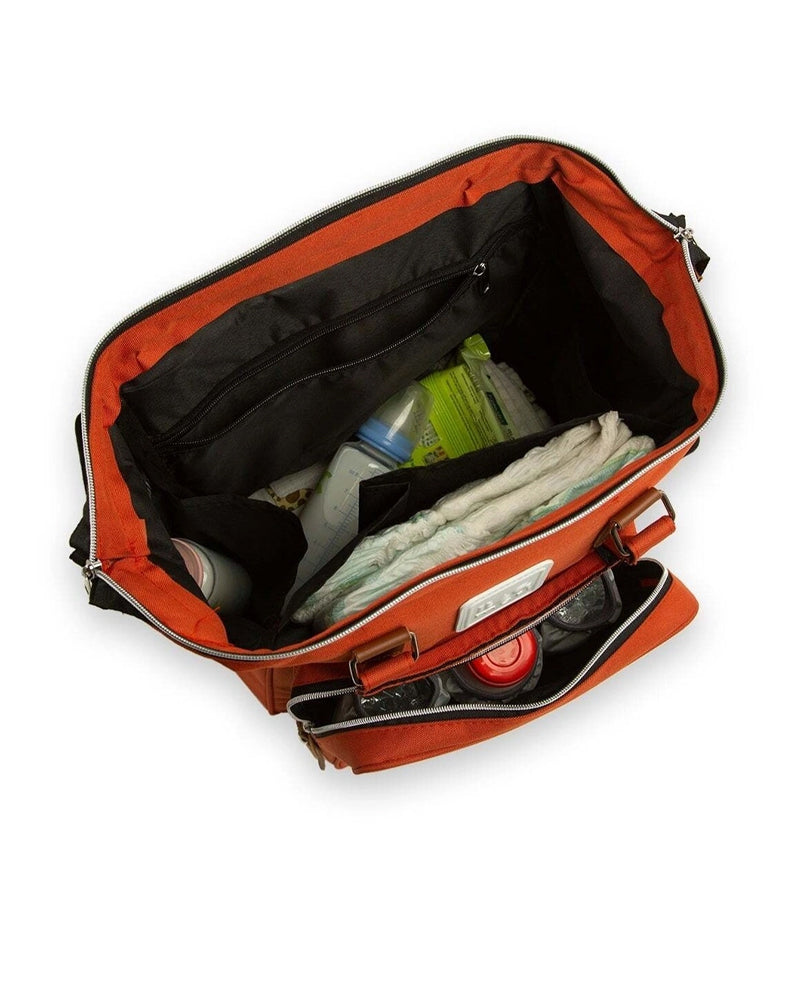 BAGmori Sac à langer Baby Bag Backpack - Orange
