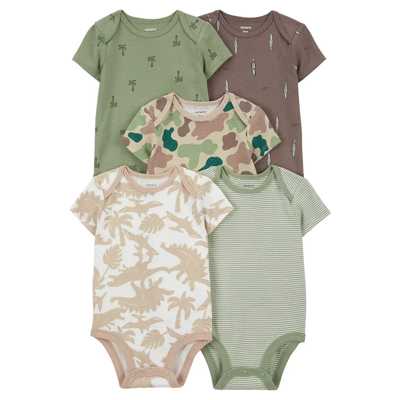 Carter's Pack de 5 bodis de manga corta - Multicolor