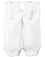 Lot de 5 Cache-Couches Carter's - Blanc