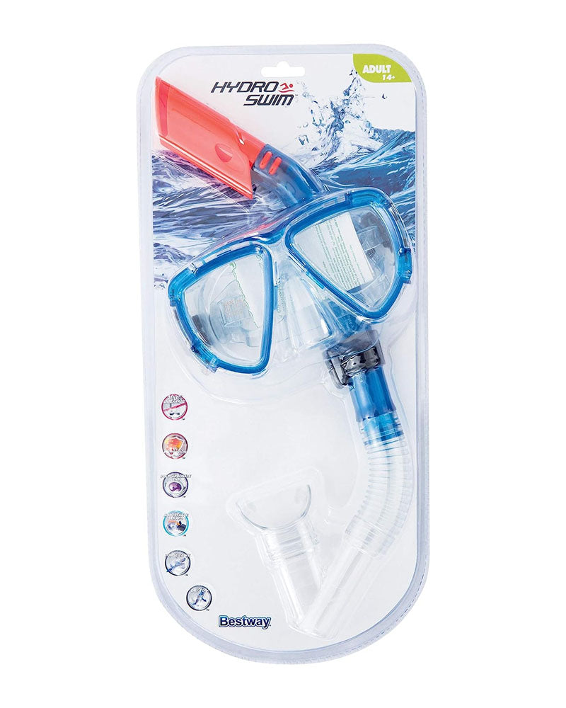 Bestway Masque de Plongée Hydro Swim -Bleu