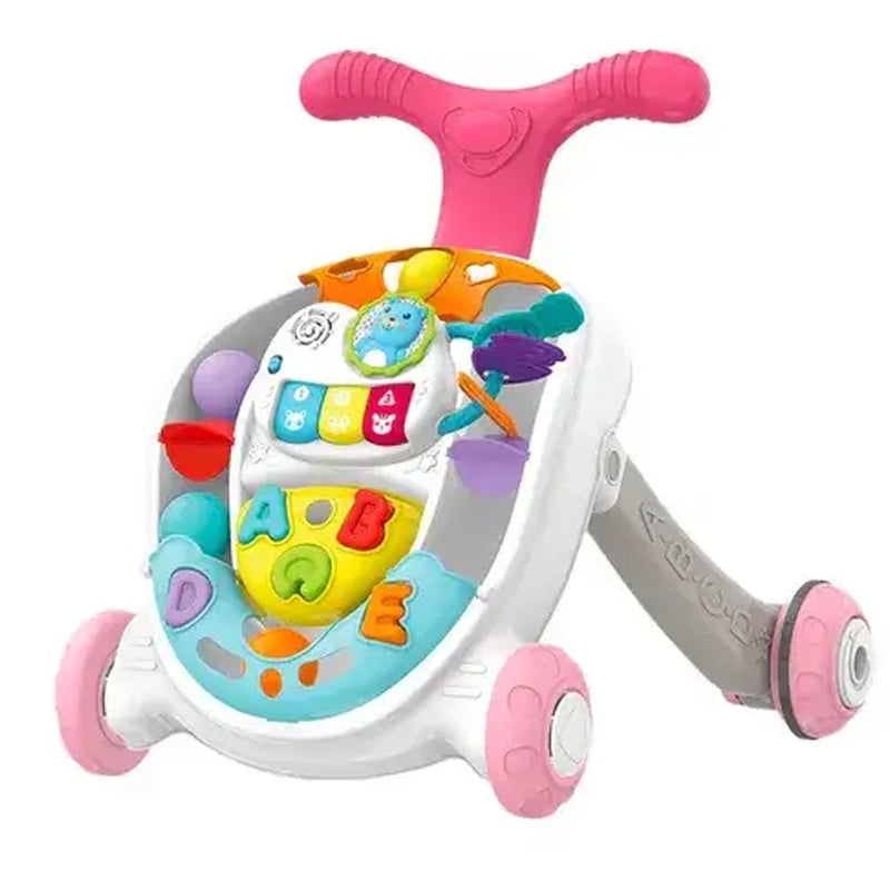 Rolling Ball Musical Walker for Baby 0M+ - Pink