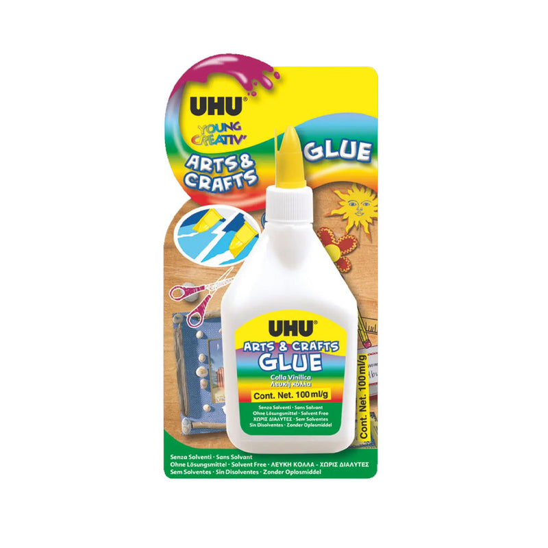 UHU White Arts & Crafts Glue - 100ml/g