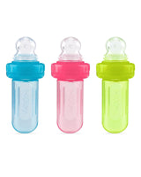 Nûby Grignoteur Nibber pour Fruits & Légumes & Biscuits En Silicone 6M+ - Vert