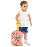 Molto Valise avec 20 Blocs 12M+ - Rose