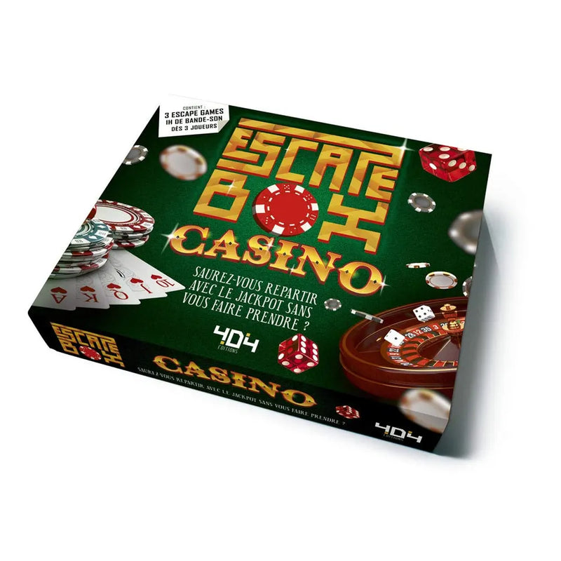 CASINO At-Home Escape Game - 12Y+