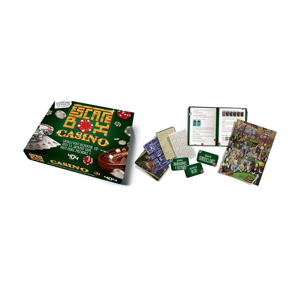 CASINO Escape Game à La Maison - 12A+