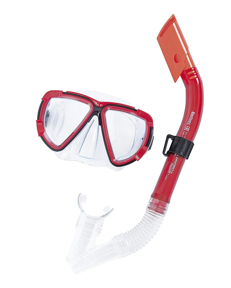 Bestway Masque de Plongée Hydro Swim - Rouge