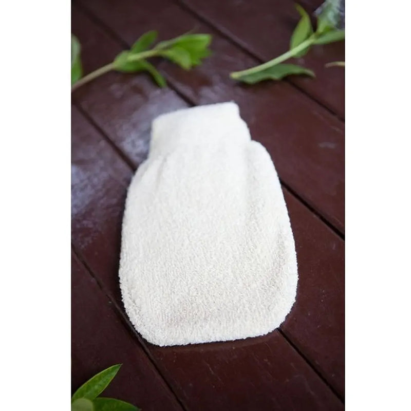 Guantes de jabón de algodón orgánico de Oriental Rituals
