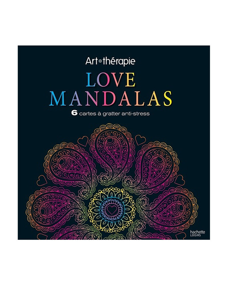 Tarjetas rasca y gana de arteterapia - Love Mondalas