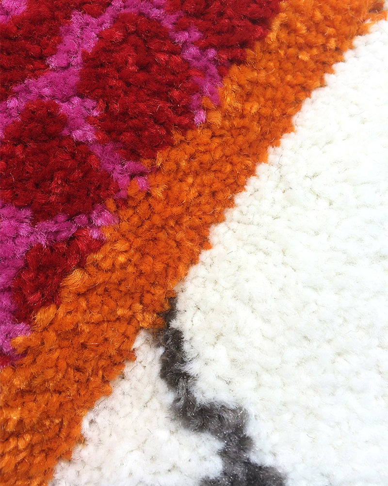 Tapis Rectangulaire Kids Oiseaux Un Amour de Tapis - Crème