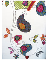 Tapis Rectangulaire Kids Oiseaux Un Amour de Tapis - Crème