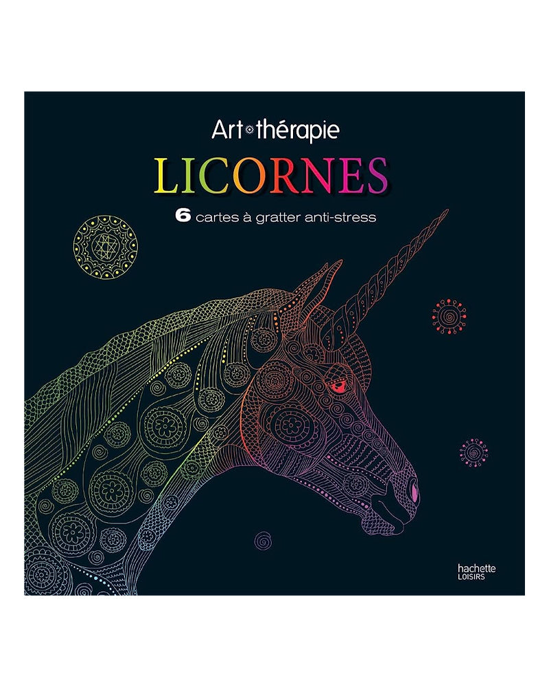 Unicorns Scratch Cards Art Therapy - 9Y+