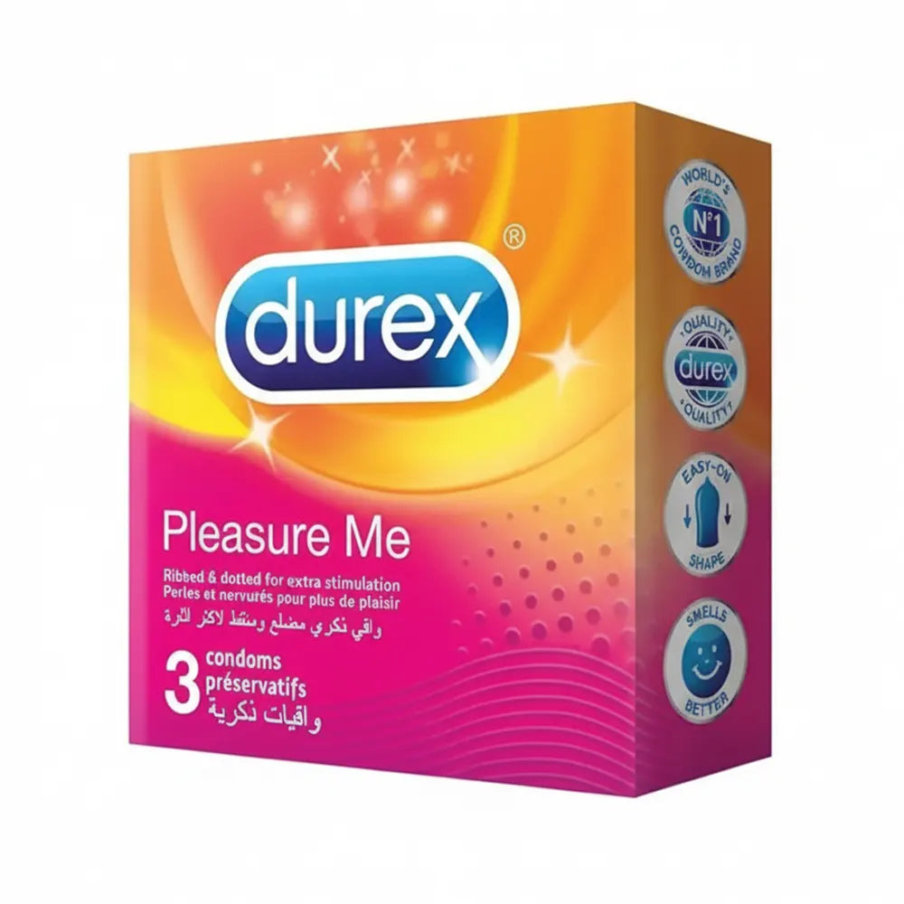 Durex Pleasure Max – 3 Condoms