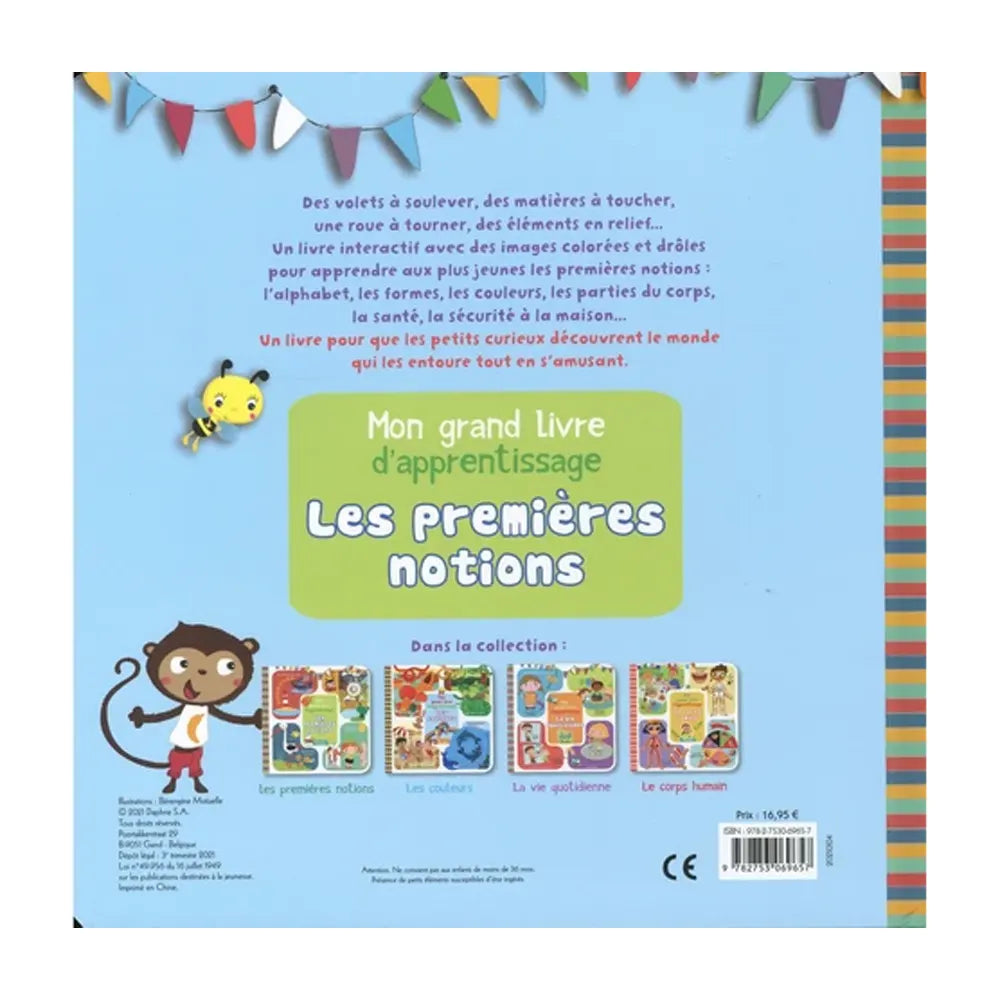 Mon Grand Livre d’Apprentissage – Les Premières Notions