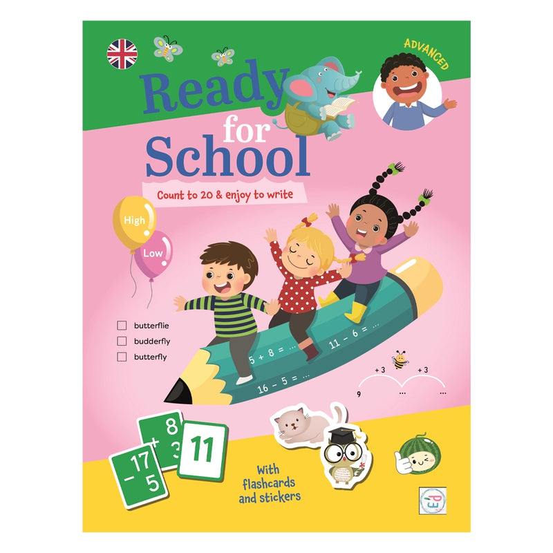 Ready For School - Count to 20 & Enjoy to Write