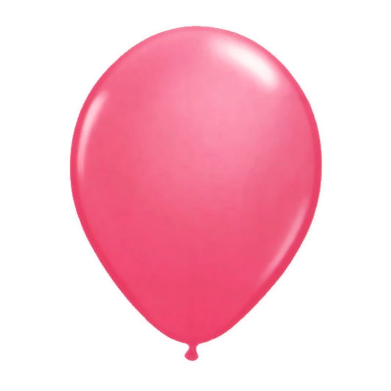 100-Pack Party Balloons - Dark Pink