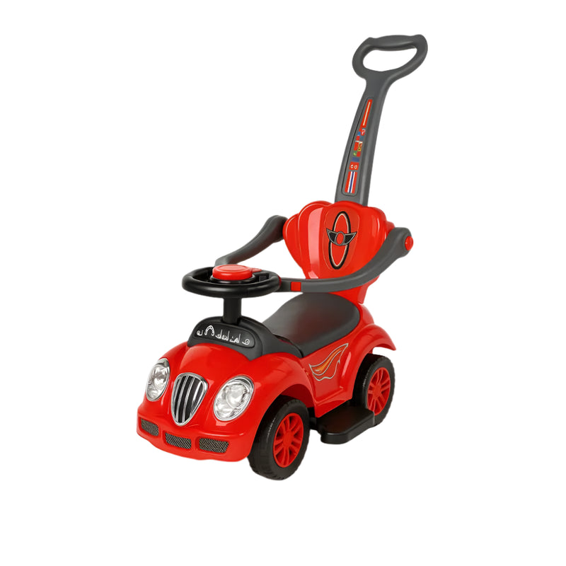 Coche de Empuje con Barrera de Seguridad y Reposapiés – 18M+