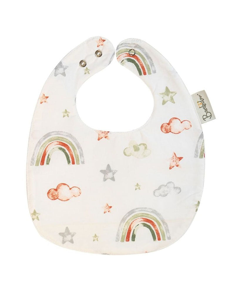 Bambidou Bavoir Classique - Arc en Ciel