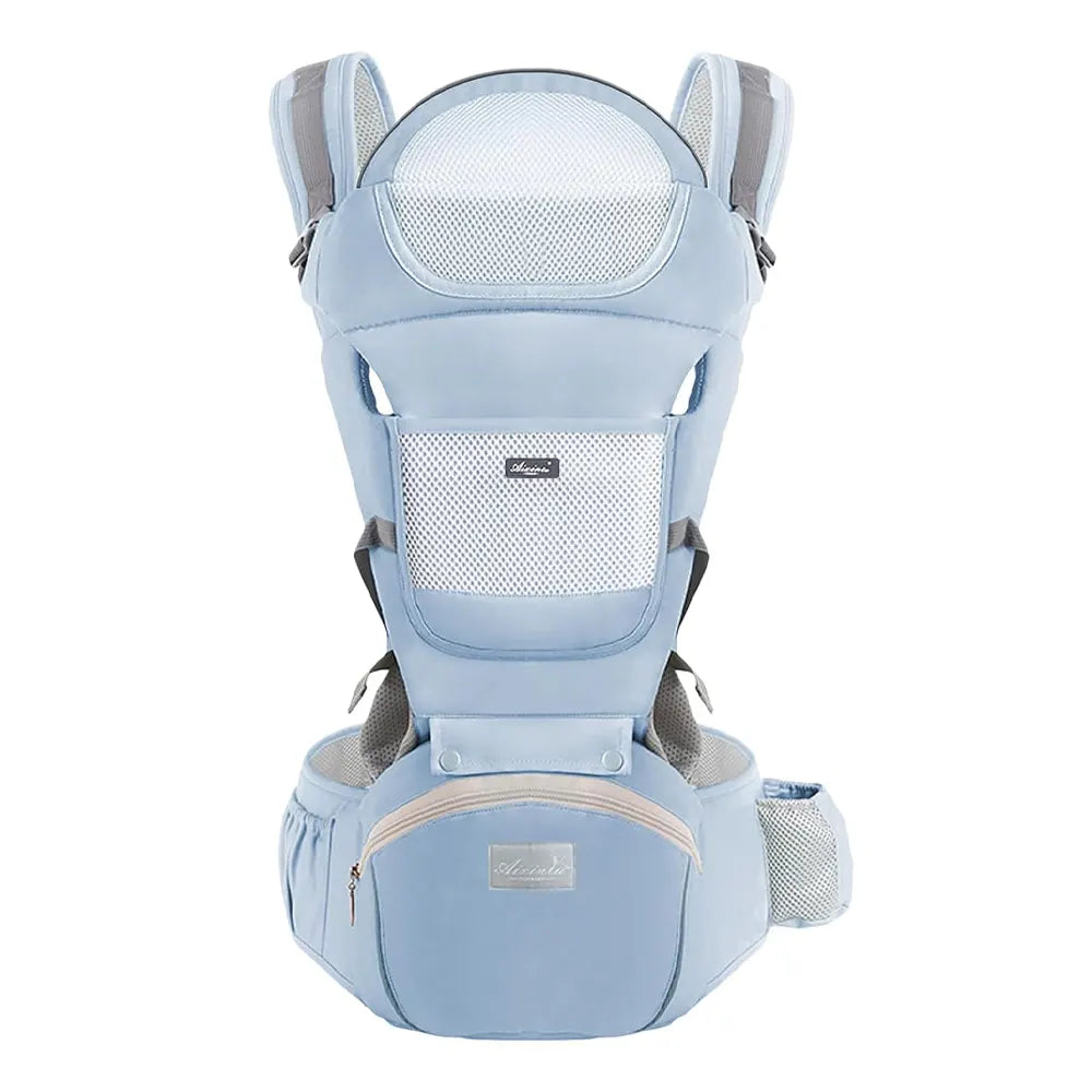 Multifunctional Baby Carrier with Integrated Hip Seat