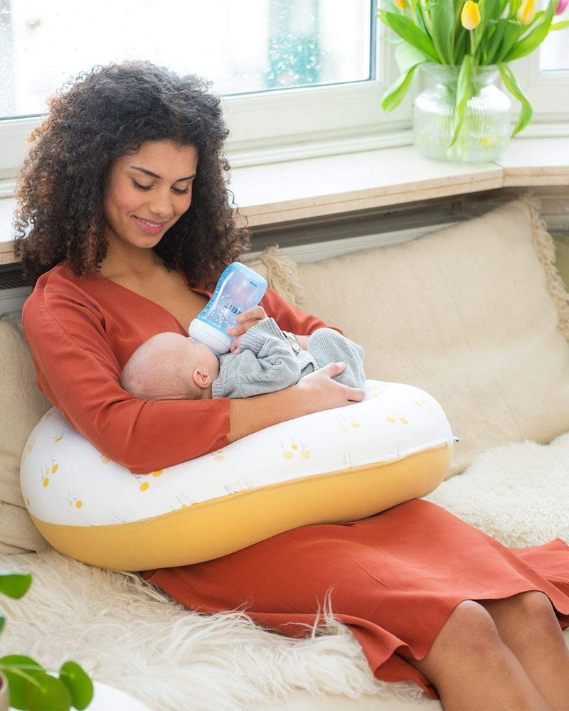 BUDDY Lollypop Doomoo almohada de lactancia y maternidad - Ocre