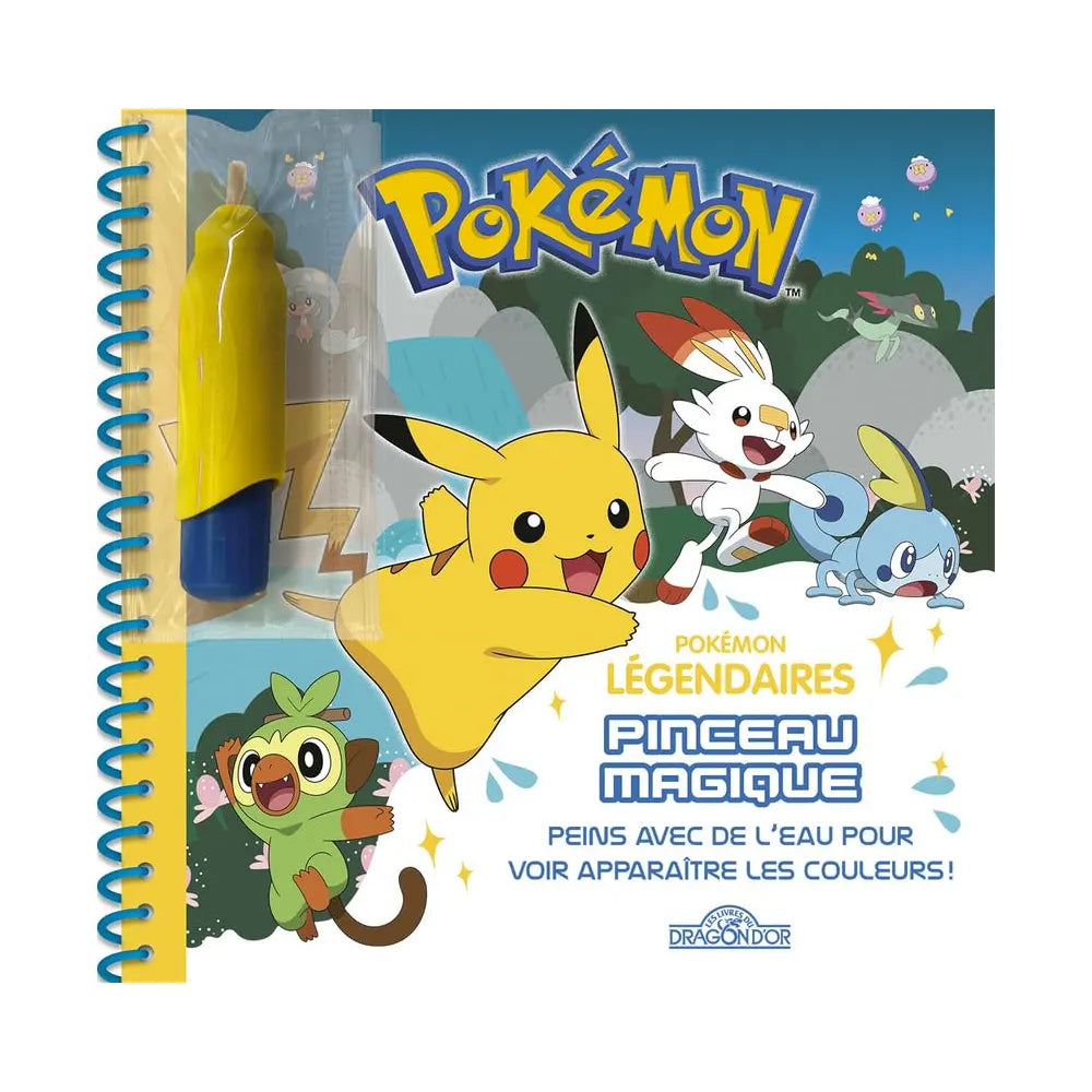 Pincel Mágico Pokémon - Pokémon Legendarios