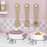 Viga Toys PolarB Cuisine avec Ustensiles 3A+ - Rose