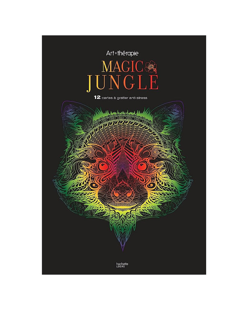 Art Therapy Scratch Cards - Magic Jungle - 9Y+
