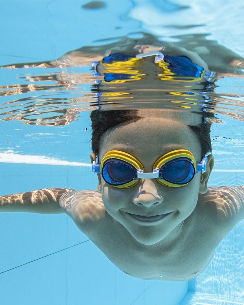 Bestway Lunettes de Plage Enfant +3A - Bleu