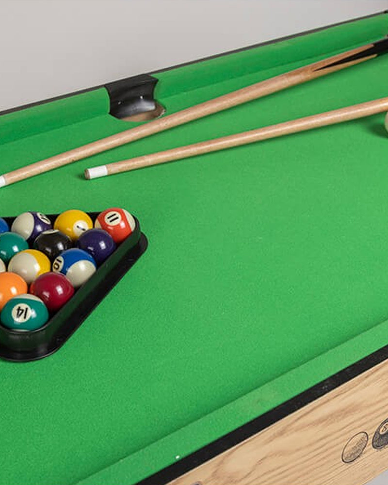 Eurekakids Babyfoot & Billard Pliants 2 en 1