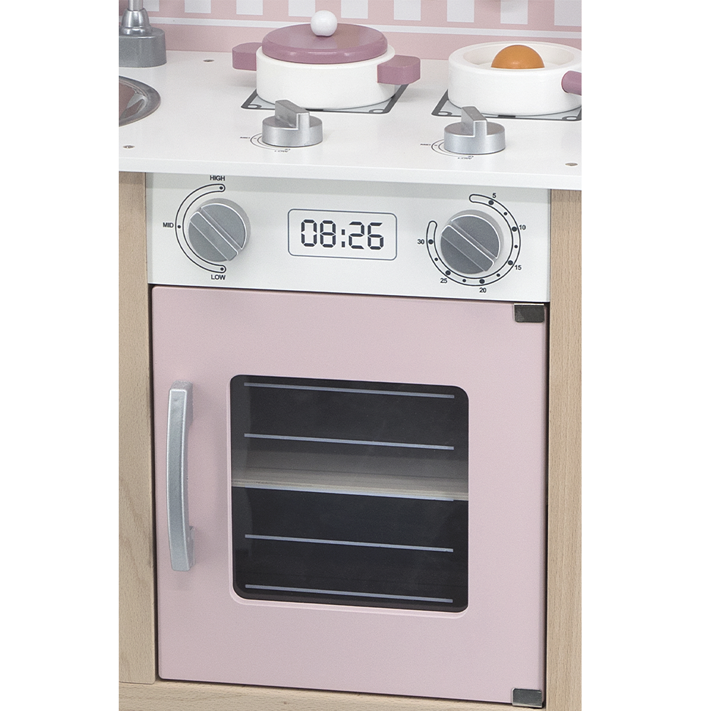 Viga Toys PolarB Cuisine avec Ustensiles 3A+ - Rose