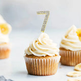 Gold Number 7 Cake Topper