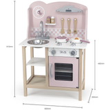 Viga Toys PolarB Cuisine avec Ustensiles 3A+ - Rose